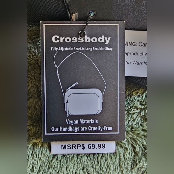 Ed Hardy Black Crossbody Bag - Picture 4 of 5